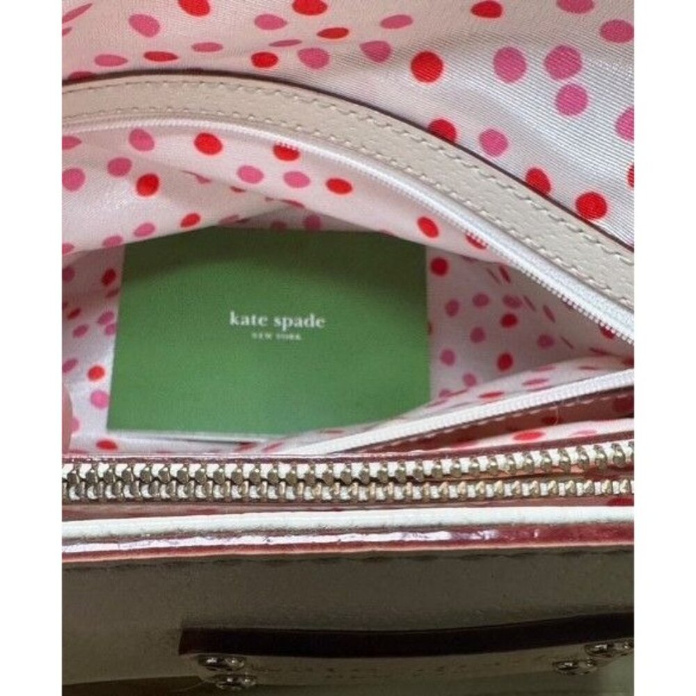 Kate Spade New York Wellesley Quinn Ivory Cream Tote Bag Purse & Wallet Set NWOT - Picture 11 of 16
